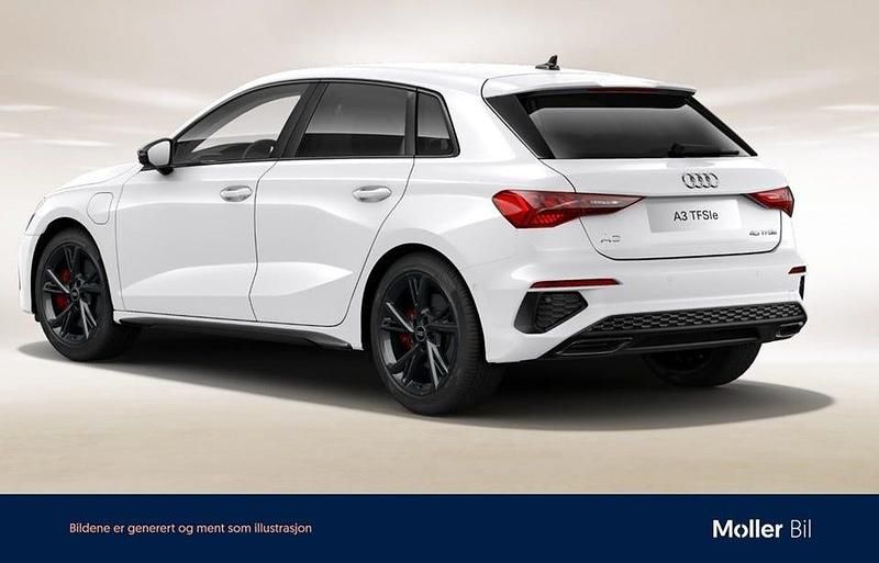 Begagnad Audi A3 S-Line 150 HK (110 kW) 2021 Vit Sedan
