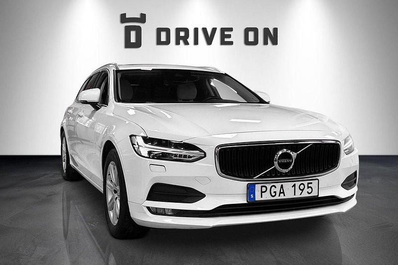 Vit Begagnad 2017 Volvo V90 Kombi | 169 900 kr (Marknadspris) - Bild 1/4
