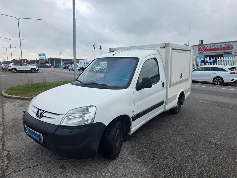 Vit Begagnad 2008 Peugeot Partner Van | 52 900 kr (Dyr) - Bild 1/4