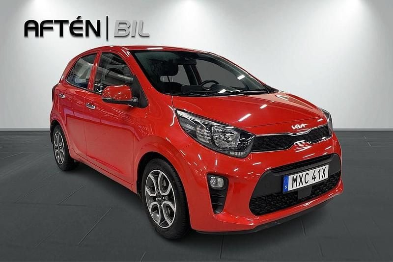 Begagnad Kia Picanto Advance 67 HK (49 kW) 2022 Röd Halvkombi