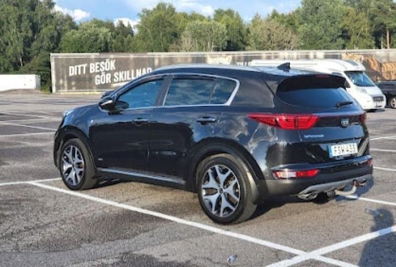 Begagnad Kia Sportage 185 HK (136 kW) 2017 Black metallic SUV