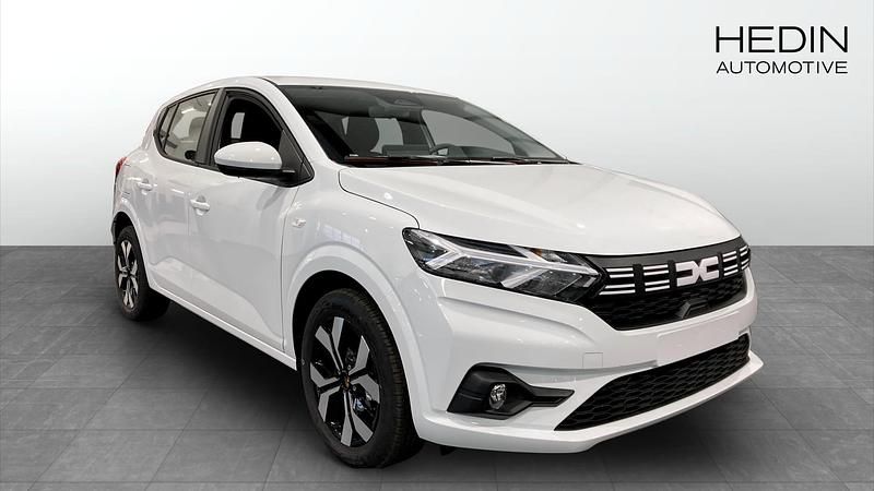 Ny Dacia Sandero Expression 91 HK (66 kW) 2025 Vit Halvkombi