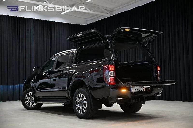 Begagnad Ford Ranger Wildtrack 214 HK (157 kW) 2022 Svart metallic Pickup