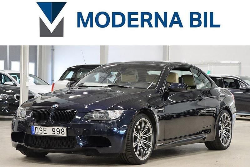 Svart Begagnad 2010 BMW M3 Cabriolet Shadowline Cab | 399 900 kr (Bra pris) - Bild 1/4