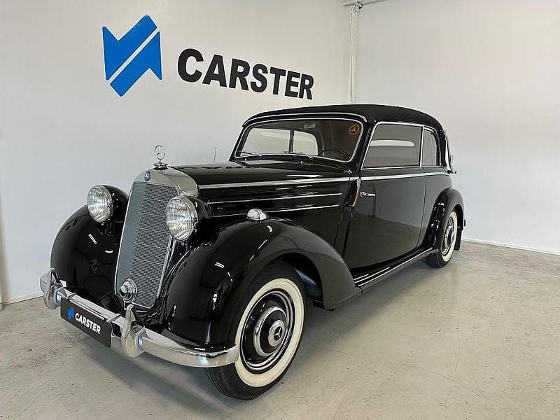 Svart Begagnad 1951 Mercedes 170 Cab | 999 900 kr - Bild 1/4