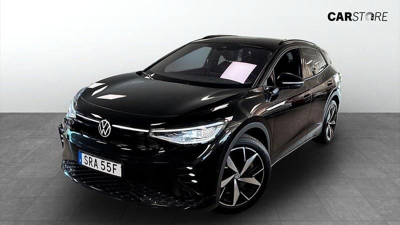 Svart (black) Begagnad 2022 VW ID.4 GTX SUV | 349 900 kr (Marknadspris) - Bild 1/4