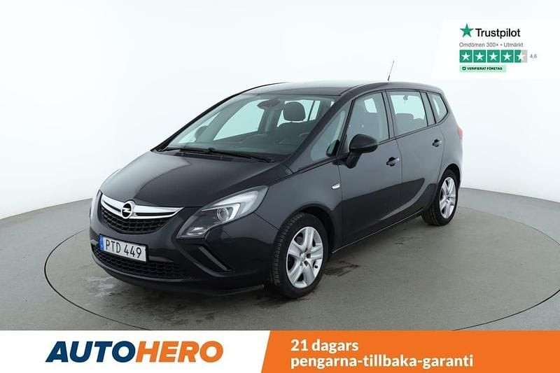 Svart Begagnad 2016 Opel Zafira Tourer Enjoy Minibuss | 136 000 kr (Marknadspris) - Bild 1/4