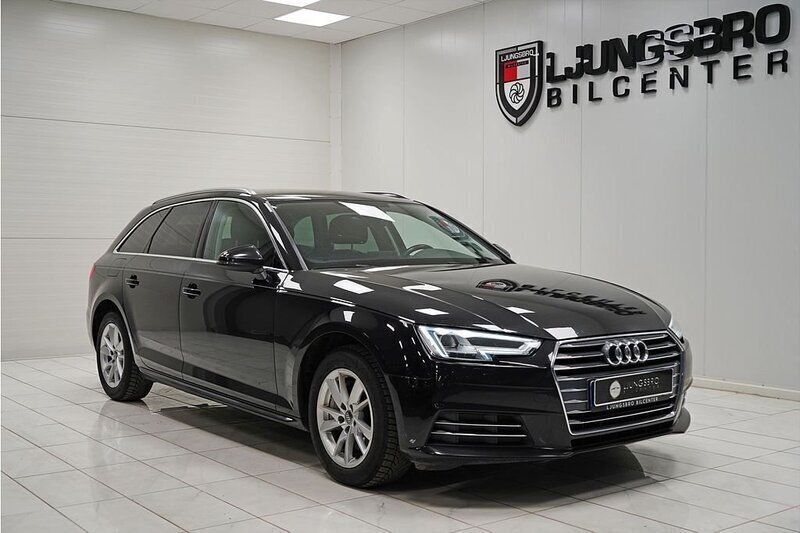 Svart Begagnad 2016 Audi A4 Kombi | 189 900 kr (Marknadspris) - Bild 1/4