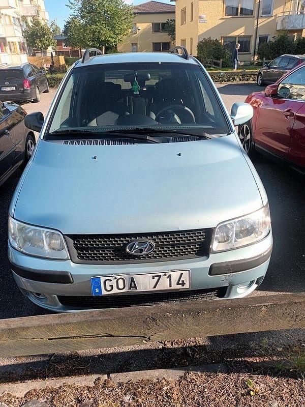Blå Begagnad 2008 Hyundai Matrix Minibuss | 21 500 kr (Bra pris) - Bild 1/3