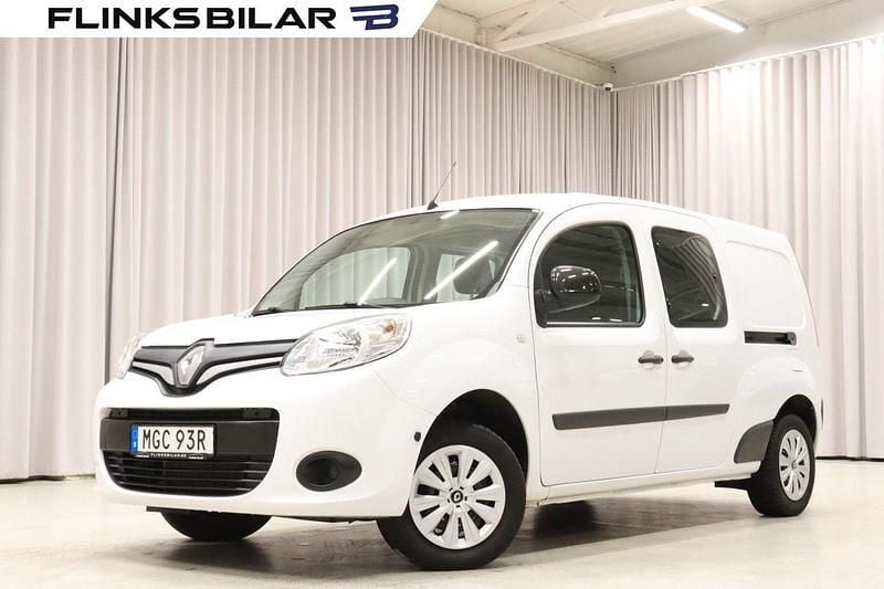 Vit Begagnad 2021 Renault Kangoo Minibuss | 189 800 kr (Marknadspris) - Bild 1/4