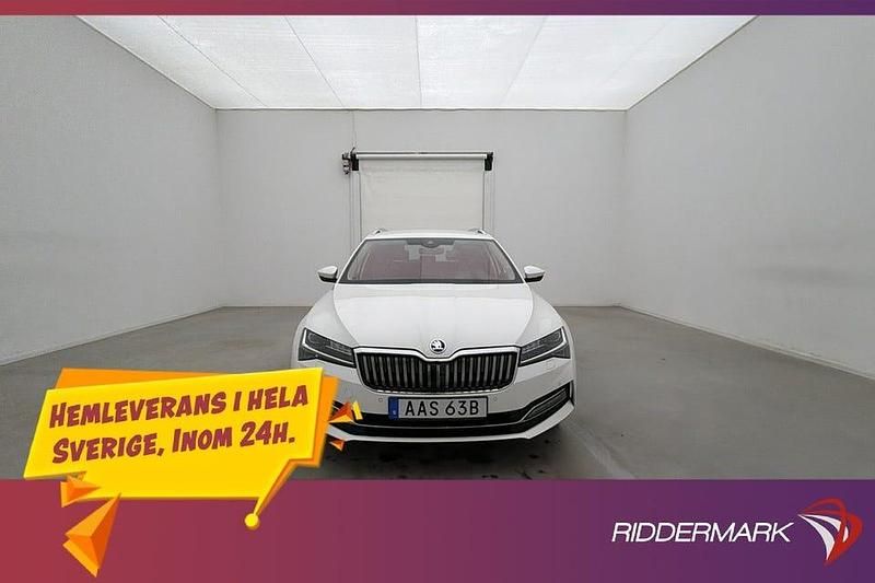 Begagnad Skoda Superb LAURIN & KLEMENT 190 HK (139 kW) 2019 Vit Kombi