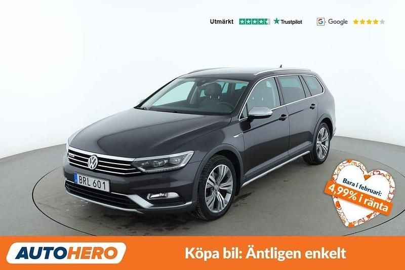 Begagnad VW Passat Alltrack 192 HK (141 kW) 2018 Mörkgrå Kombi