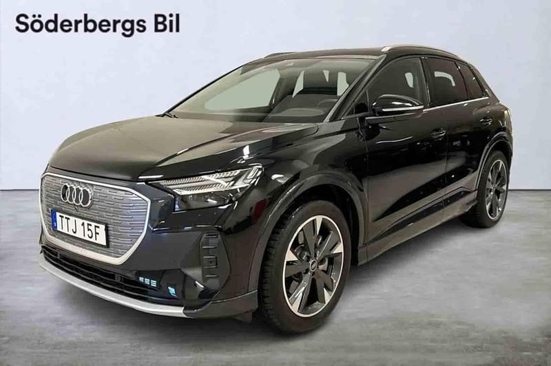 Svart Begagnad 2024 Audi Q4 e-tron SUV | 529 000 kr (Marknadspris) - Bild 1/1