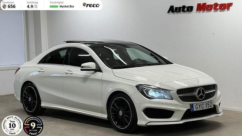 Begagnad Mercedes CLA200 AMG 156 HK (114 kW) 2015 Vit Sedan