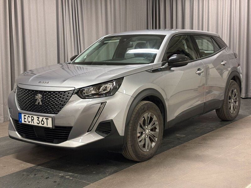 Grå Begagnad 2021 Peugeot e-2008 Active SUV | 179 800 kr (Marknadspris) - Bild 1/4
