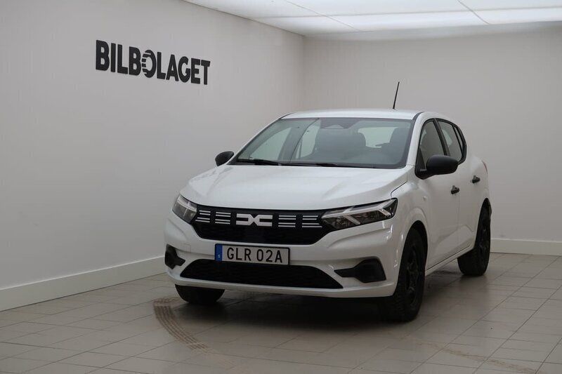 Vit Begagnad 2025 Dacia Sandero Essentiel Halvkombi | 189 800 kr (Dyr) - Bild 1/4