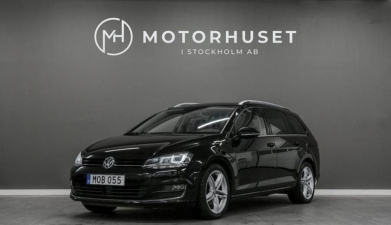 Begagnad VW Golf VII GT 140 HK (102 kW) 2014 Svart Kombi