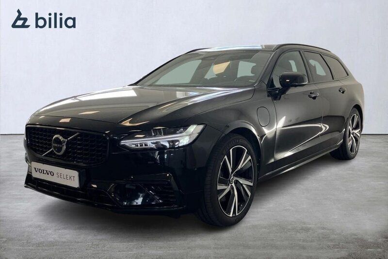 Svart Begagnad 2022 Volvo V90 R-Design Kombi | 499 900 kr (Marknadspris) - Bild 1/3