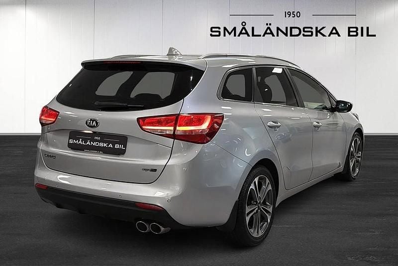 Begagnad Kia Ceed Sportswagon GT-Line 136 HK (100 kW) 2017 Grå Kombi