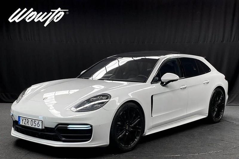 Vit Begagnad 2018 Porsche Panamera 4S Sport Turismo Sedan | 569 800 kr - Bild 1/3