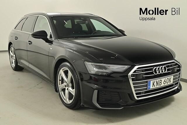 Brilliantsvart Begagnad 2022 Audi A6 S-Line Kombi | 409 900 kr (Marknadspris) - Bild 1/4
