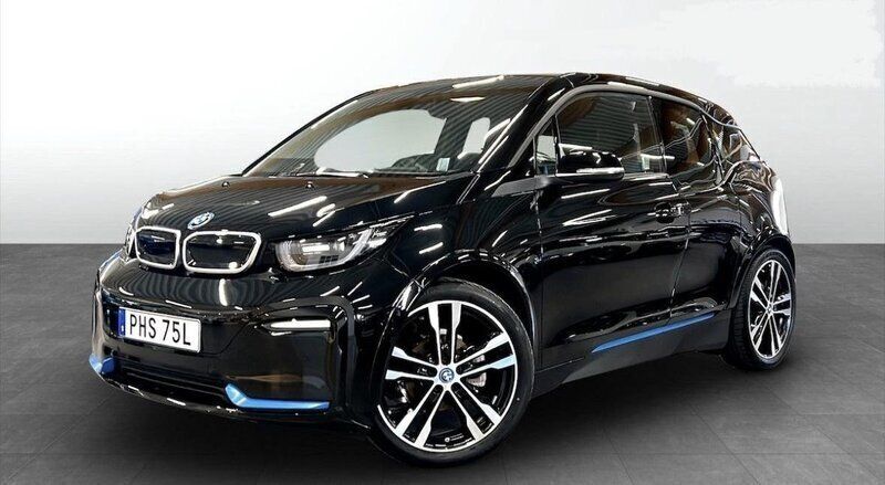 Svart Begagnad 2022 BMW i3 Comfort Edition Halvkombi | 225 000 kr (Bra pris) - Bild 1/4