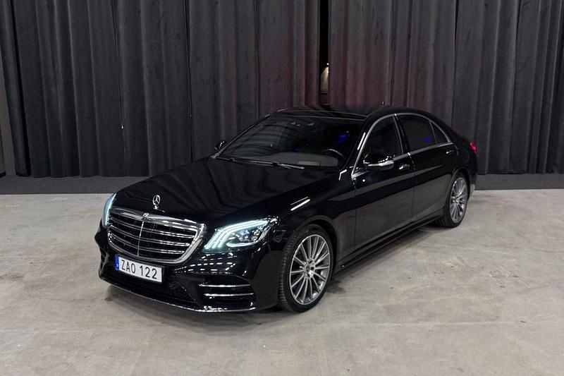 Svart Begagnad 2017 Mercedes S400 AMG Sedan | 729 900 kr (Dyr) - Bild 1/4