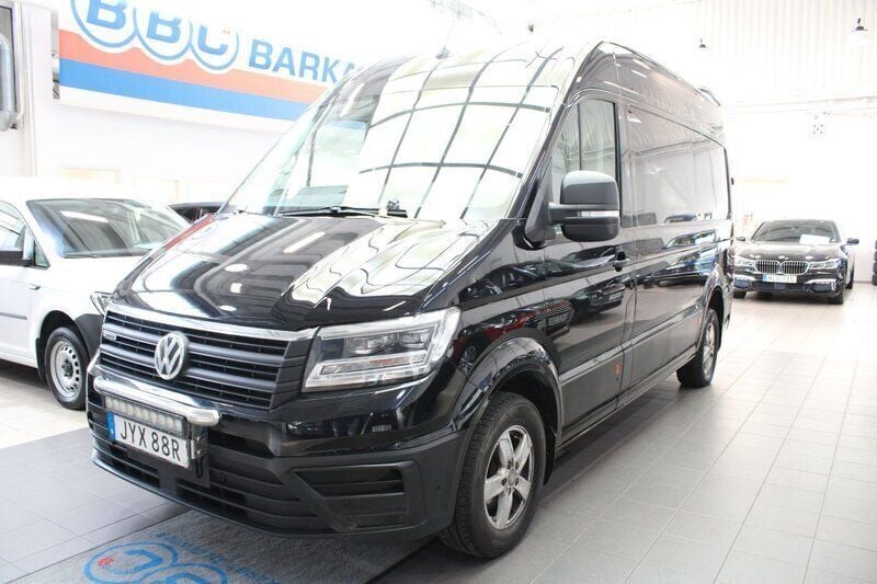 Svart Begagnad 2019 VW Crafter Van | 259 000 kr - Bild 1/4