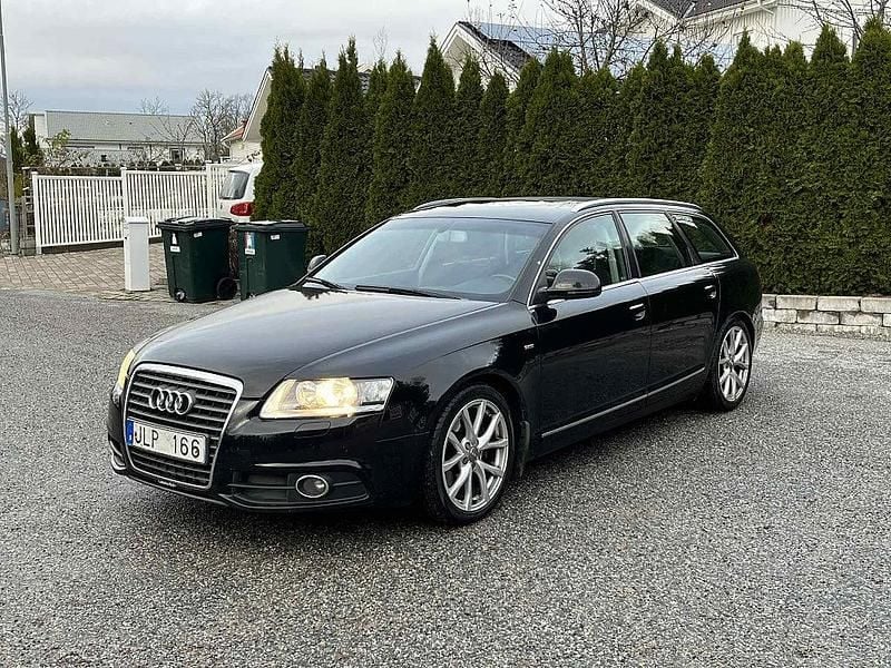 Begagnad Audi A6 S-Line 170 HK (125 kW) 2009 Svart Kombi