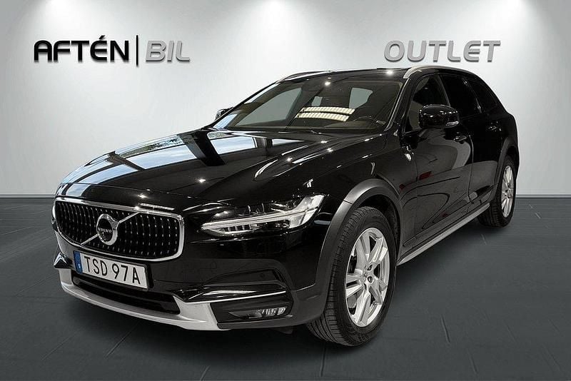 Svart (svart ( onyx black )) Begagnad 2019 Volvo V90 CC Pro Kombi | 289 800 kr (Bra pris) - Bild 1/3