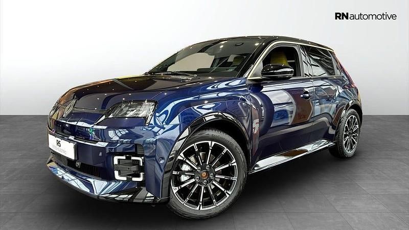 Blå Ny 2025 Renault R5 Iconic Halvkombi | 409 900 kr - Bild 1/4