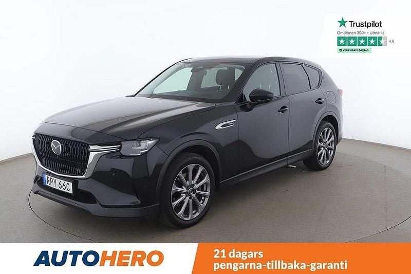 Svart Begagnad 2022 Mazda CX-60 SUV | 391 000 kr (Marknadspris) - Bild 1/4