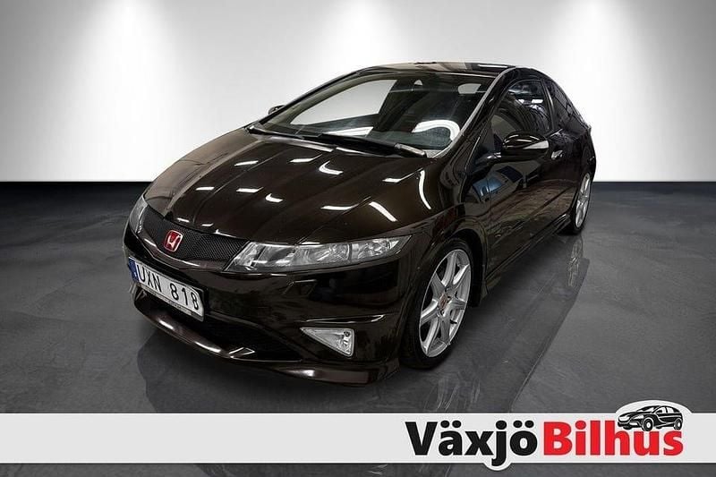 Mörkbrun Begagnad 2007 Honda Civic Type R Halvkombi | 109 900 kr (Dyr) - Bild 1/4