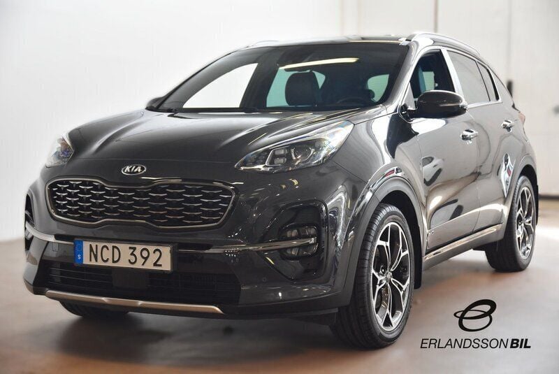 Grå Begagnad 2018 Kia Sportage GT-Line SUV | 224 900 kr (Marknadspris) - Bild 1/4
