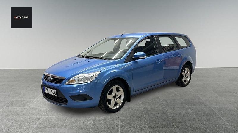Blå Begagnad 2008 Ford Focus Trend Kombi | 29 900 kr - Bild 1/4