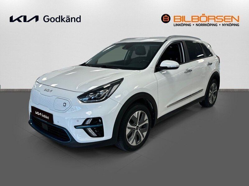 Vit Begagnad 2022 Kia e-Niro Advance SUV | 269 900 kr (Lite dyr) - Bild 1/4