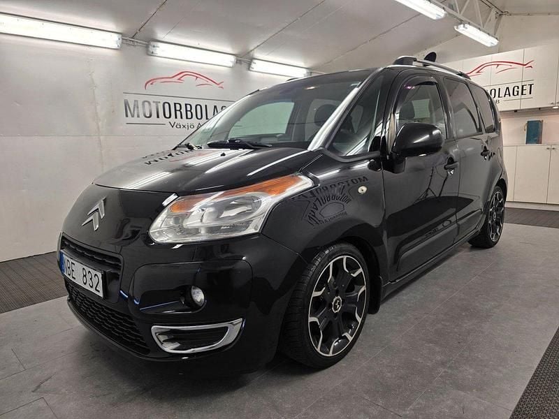Svart Begagnad 2012 Citroën C3 Picasso Minibuss | 44 500 kr - Bild 1/4