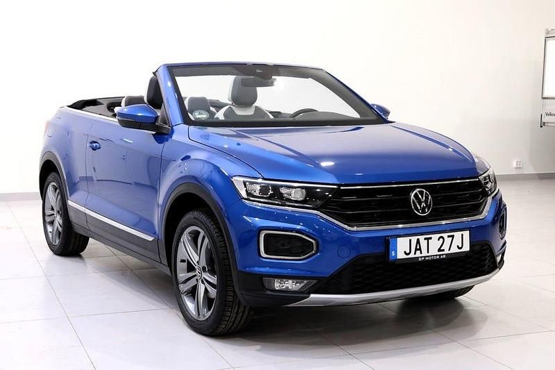 Begagnad VW T-Roc 150 HK (110 kW) 2021 Blå metallic SUV