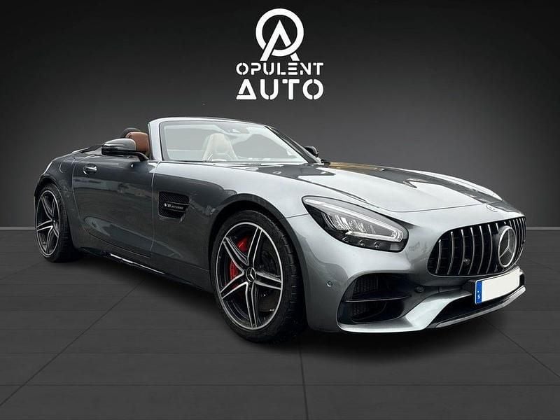 Grå Begagnad 2019 Mercedes AMG GT C AMG Sportkupé | 1 499 000 kr - Bild 1/4