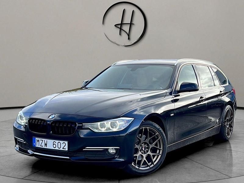 Svart Begagnad 2012 BMW 320 Luxury Line Kombi | 155 000 kr (Lite dyr) - Bild 1/4