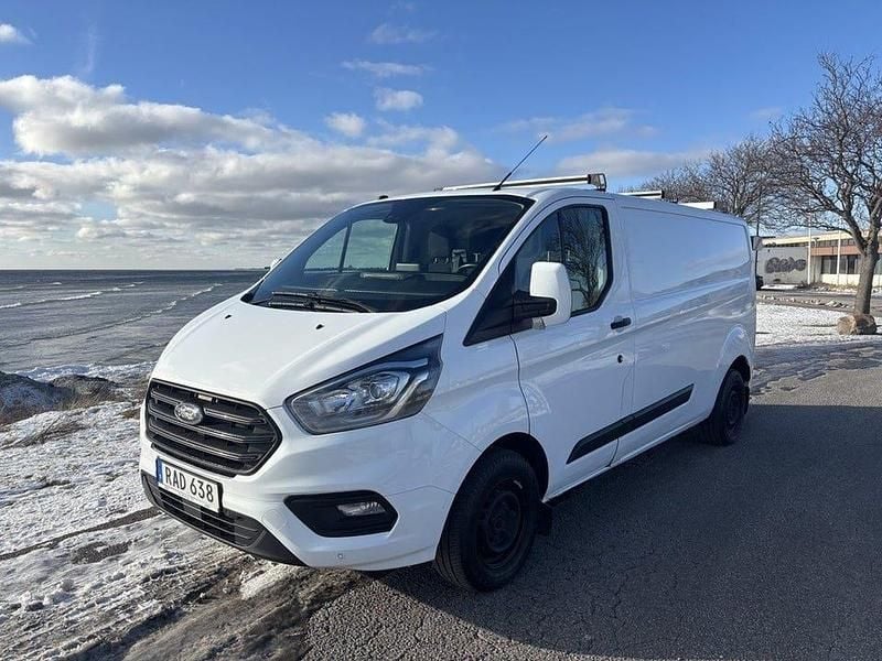 Vit Begagnad 2019 Ford Transit Custom | 169 000 kr (Bra pris) - Bild 1/4