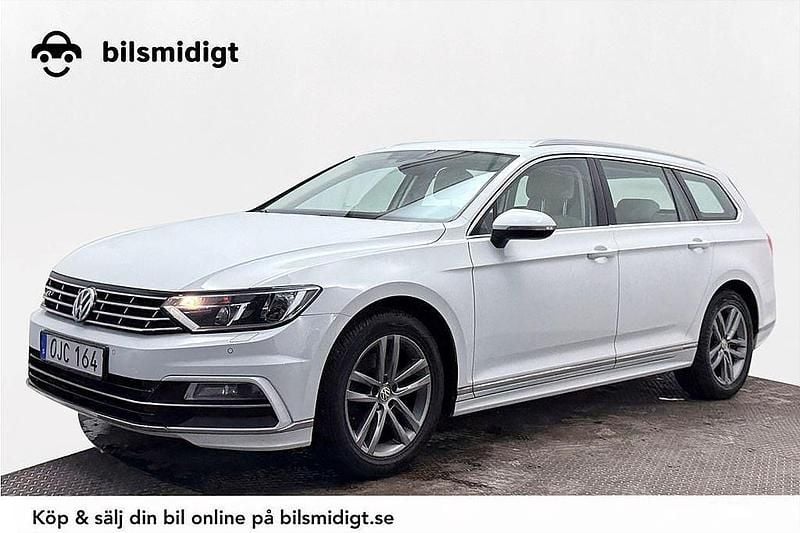 Vit Begagnad 2016 VW Passat GT Kombi | 164 800 kr (Marknadspris) - Bild 1/3