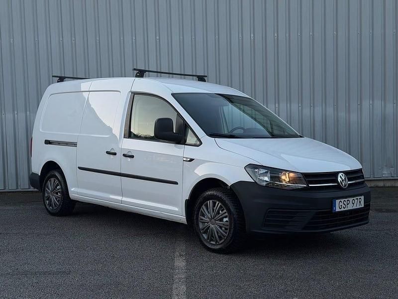 Begagnad VW Caddy Maxi 102 HK (75 kW) 2019 Vit Minibuss