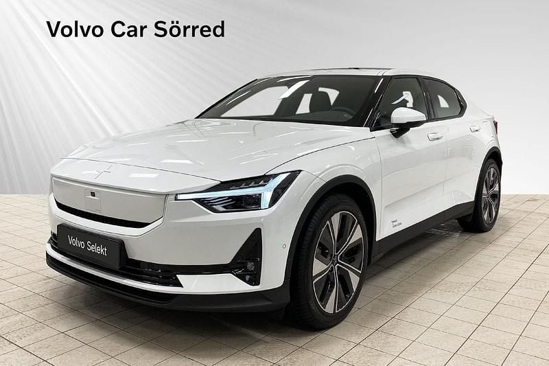 Vit Begagnad 2024 Polestar 2 Plus Halvkombi | 502 900 kr (Dyr) - Bild 1/3