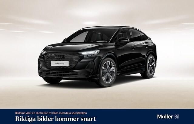Begagnad Audi Q4 Sportback e-tron S-Line 150 kW (204 HK) 2023 Svart SUV