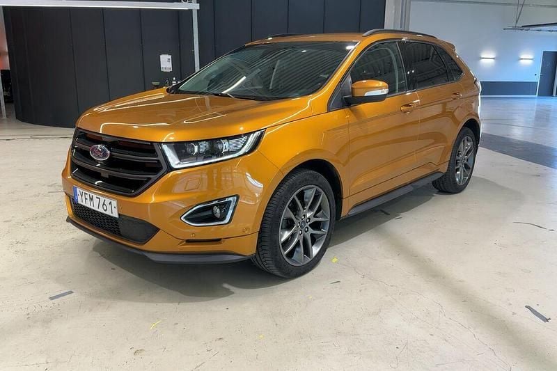 Orange Begagnad 2016 Ford Edge Sport SUV | 197 000 kr (Marknadspris) - Bild 1/3