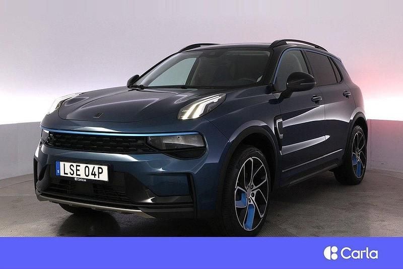 Blå Begagnad 2021 Lynk & Co 01 SUV | 281 900 kr (Lite dyr) - Bild 1/4