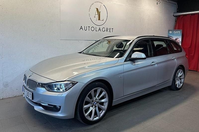 Silver Begagnad 2013 BMW 328 Kombi | 139 900 kr (Marknadspris) - Bild 1/4
