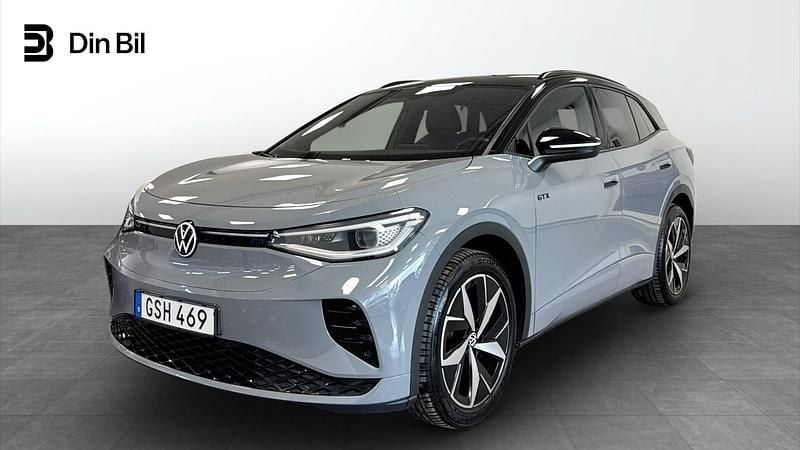 Grå Begagnad 2023 VW ID.4 GTX SUV | 379 900 kr (Superpris) - Bild 1/4