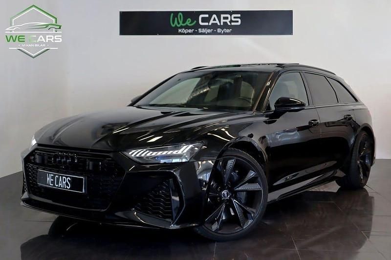 Svart Begagnad 2020 Audi RS6 Kombi | 1 099 900 kr (Dyr) - Bild 1/4